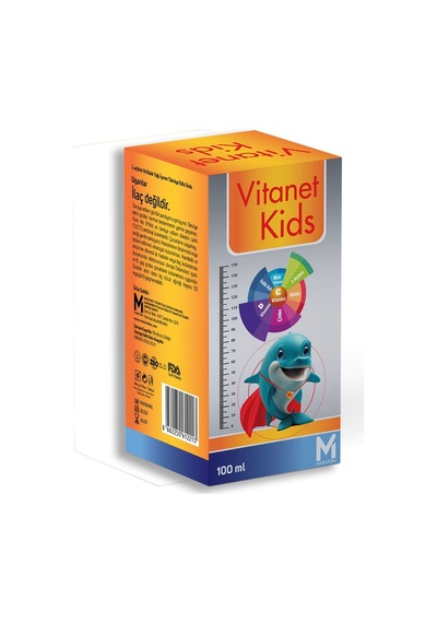 Vitanet Kids Balık Yağı Multivitamin Şurup 100 ML