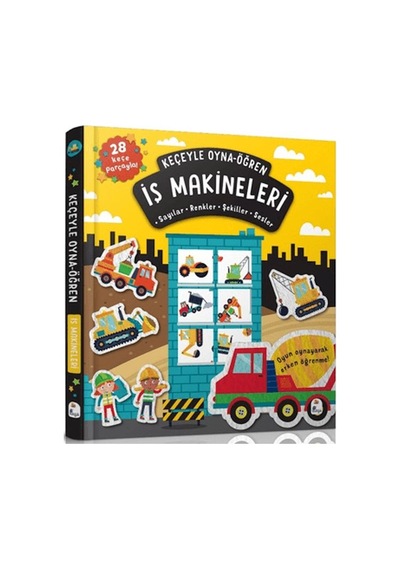 Keçeyle Oyna - Öğren İş Makineleri - Rjcı-764602