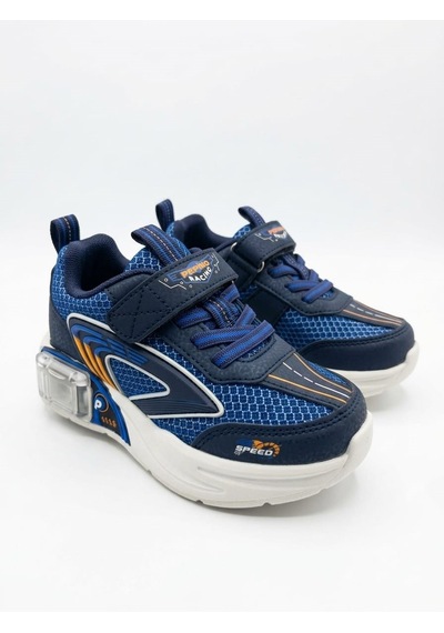 Pepino Erkek Çocuk Rahat 2 Adet Oyuncak Arabalı Garajlı Taban Spor Sneaker Ayakkabı Sax Pepino Erkek Çocuk Rahat 2 Adet Oyuncak Arabalı Garajlı Taban Spor Sneaker Ayakkabı Sax
