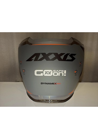 Kask Camı Axxis V-38 Silver Gümüş Blazer 2026 Çok Renkli