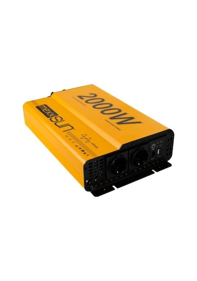 Mexxsun 12v Volt 2000w Tam Sinus Inverter 220v Çevirici Uzun Kablo İle Uyumlu