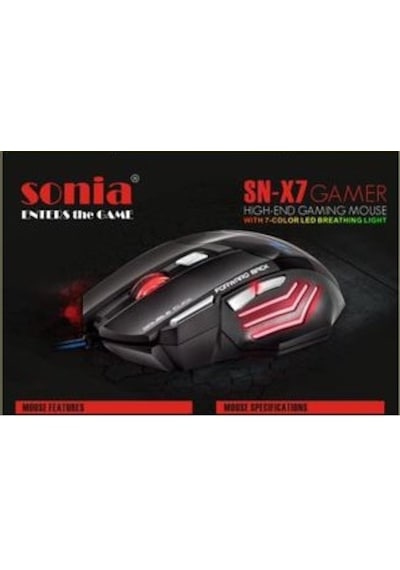 Sonia SN-X7 Oyuncu Mouse