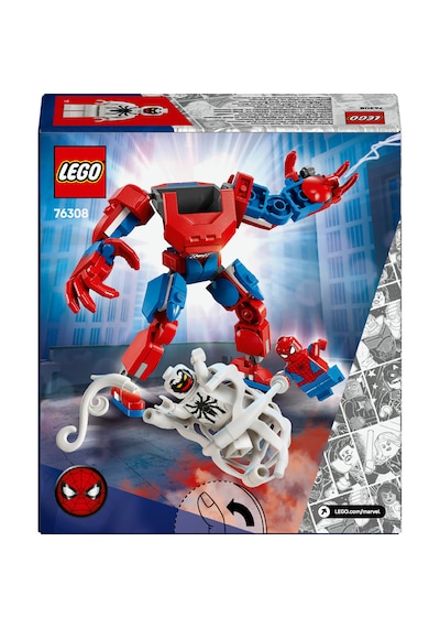 LEGO® Marvel Örümcek Adam Robotu, Anti Venom’a Karşı 76308 - 6 Yaş ve Üzeri Çocuklar için Figür İçeren Yaratıcı Oyuncak Yapım Seti (107P) LEGO® Marvel Örümcek Adam Robotu, Anti Venom’a Karşı 76308 - 6 Yaş ve Üzeri Çocuklar için Figür İçeren Yaratıcı Oyuncak Yapım Seti (107P)
