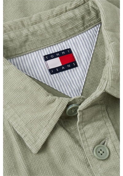 Tommy Hilfiger Tjm Brick Cord Ext Yeşil Gömlek Ceket-16260