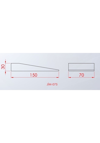 Takla Mınderı 150x70x30cm Jimnastik Minderi Çok Renkli