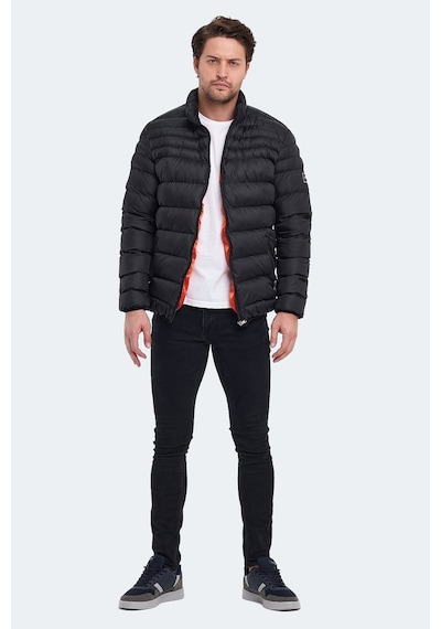 Slazenger HORIZON I Erkek Şişme Siyah Mont & Kaban