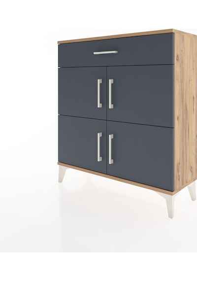 Arges Şifonyer 3 Raflı Tek Çekmeceli 4 Kapaklı 88x30x96 Çam-a... Çam Arges Şifonyer 3 Raflı Tek Çekmeceli 4 Kapaklı 88x30x96 Çam-a... Çam