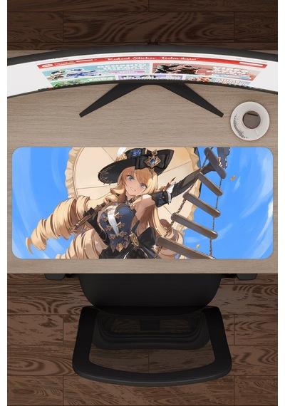 Navia Genshin Impact Anime Gacha V3 - 70x30 Xl Gaming Mouse Pad Fare Altlığı
