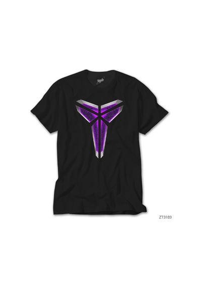 Kobe B. Mamba Siyah Tişört Siyah