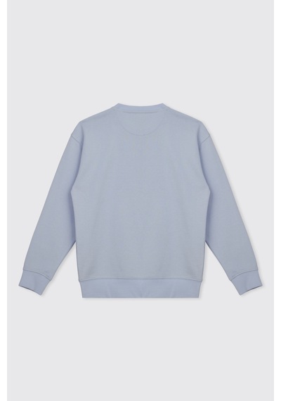 Panço Unisex Çocuk Mavi Sweatshirt 2611uk08002