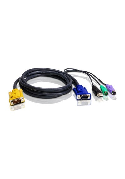 Aten 2L 5303Up 3 Mt Usb Ps/2 Klavye Mouse Monitör Vga Kvm Switch