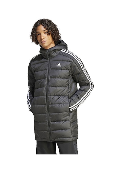 Adidas Ess 3s L D H Pa Erkek Günlük Mont Hz8522 Siyah Hz8522 Siyah