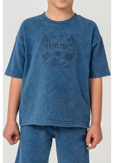 U.s. Polo Assn. Erkek Çocuk Mavi Bermuda Takım 5274-49831 Mavi