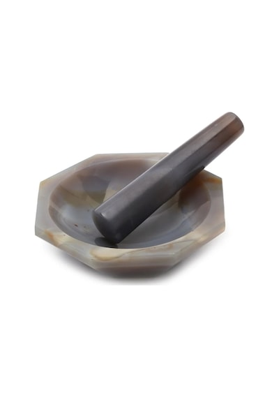 Agat Havan 140 Mm ve Eli ( Tokmaklı )