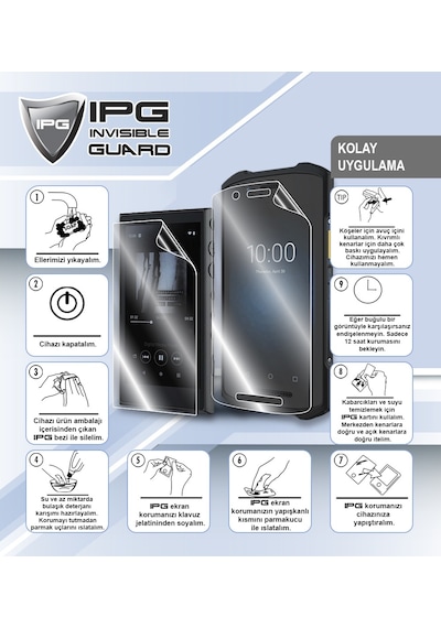 Ipg Garmin Edge 540 840 Solar Ekran Koruyucu 2 Adet