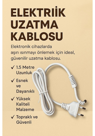 Elektrik Uzatma Kablosu