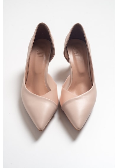 Luvishoes 353 Topuklu Kadın Ayakkabı - Ten Rengi