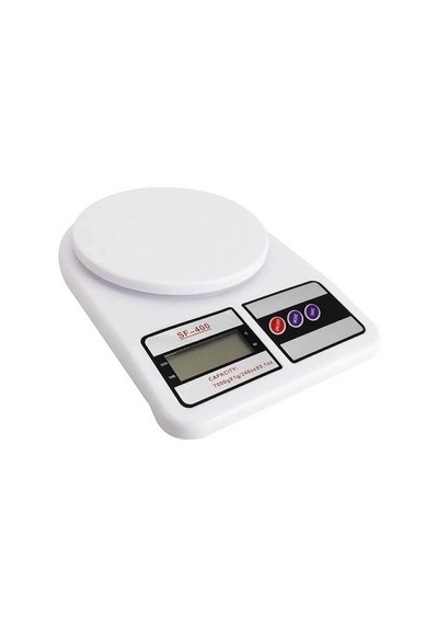 Dijital Hassas Mutfak Tartısı Mutfak Terazisi-hassas Ölçüm 10kg Beyaz