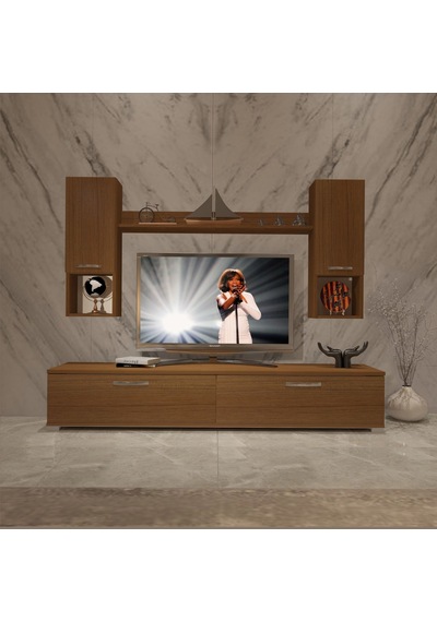 Decoraktiv Eko 5da Slm Std Tv Ünitesi Tv Sehpası Ceviz