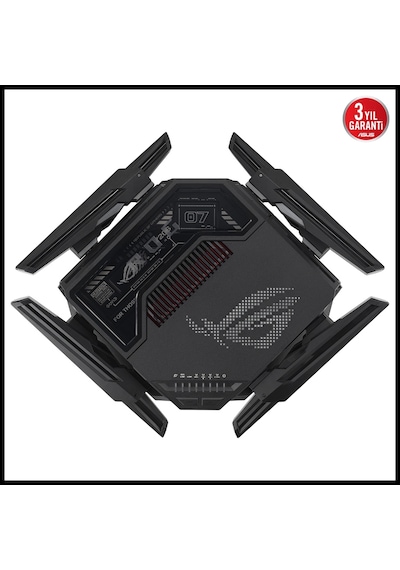 Asus Rog Rapture Gt-be98, Be25000, 24400mbps, 8xanten, Four Band, Wifi 7, Aimesh, Aiprotection Pro,