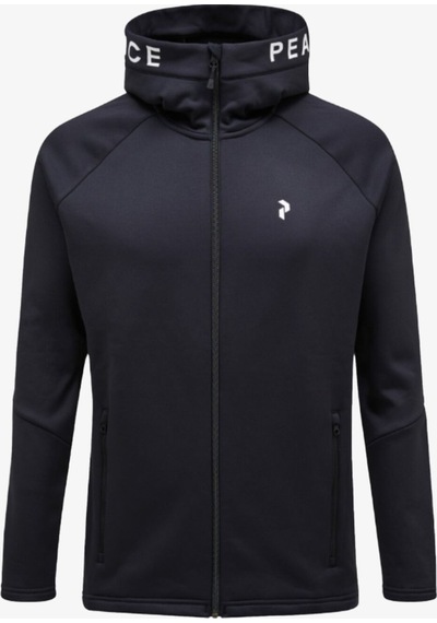 Peak Performance Rider Zip Hood Erkek Siyah Sweatshirt G79437060-10011 Siyah