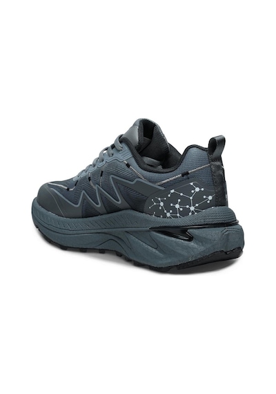 Volis Mm-26002 Gri Memory Foam Taban Bağcıklı Erkek Sneaker Ayakkabı Gri