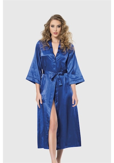 Aria's Closet Arias Closet Saks Uzun Saten Sabahlık Saks