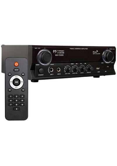 Magıcvoıce Mv-500 100 Watt Usb/sd Girişli Kumandalı Bluetooth 2 B