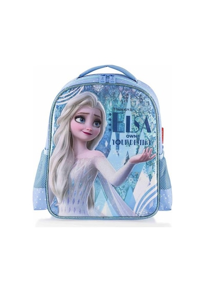 Frocx Frozen Anaokulu Kız Sırt Çantası Mavi 41155