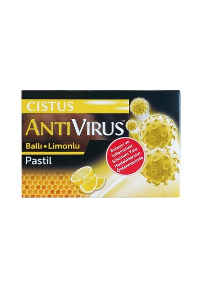 Cistus Antivirus Ballı Limonlu 10 Pastil