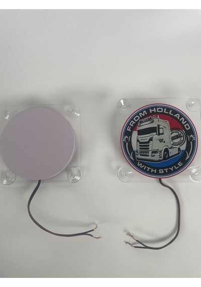 Ahmet Otomotiv Holland Tip Scania Cam Önü Logo Tabela 24v