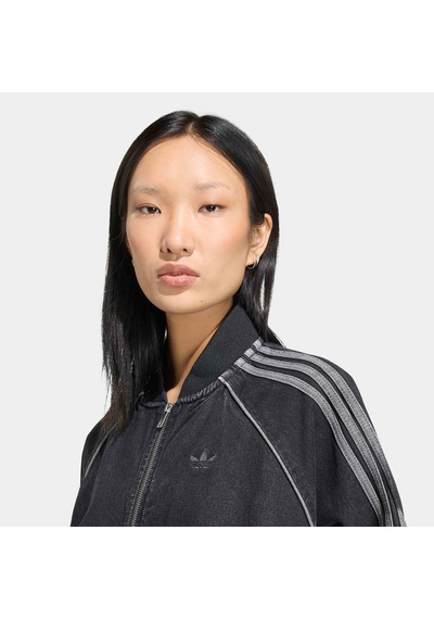 Adidas Superstar Track Os D Kadın Siyah Ceket Kq6471 Çok Renkli