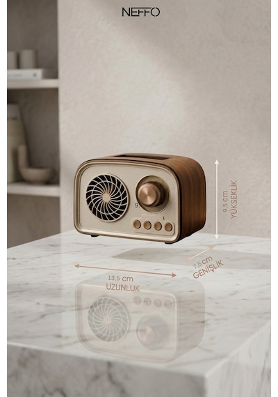 Nostaljik Radyo-bluetooth-usb