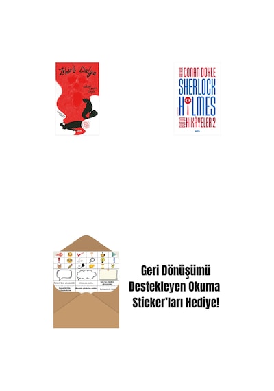 Zehirli Dalga + Sherlock Holmes - Bütün Hikayeler 2 Ciltli + Okuma Sticker'ları
