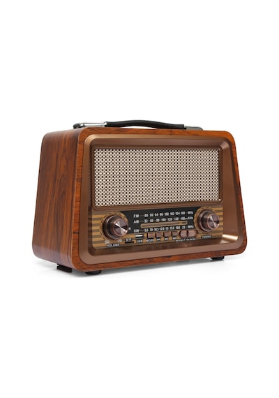 Nostalji Radyo Bluetooth Usb Destekli Büyük Boy Ve Güçlü Ses Rt-810