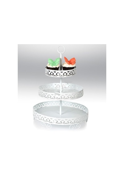 Metal Cupcake Standı 3 Katlı Kek Standı