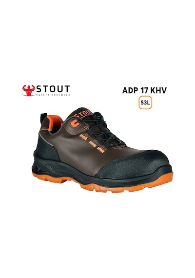 Stout İş Ayakkabısı Kompozit Burunlu Adp 17 S3 Khv - 41 Kahverengi