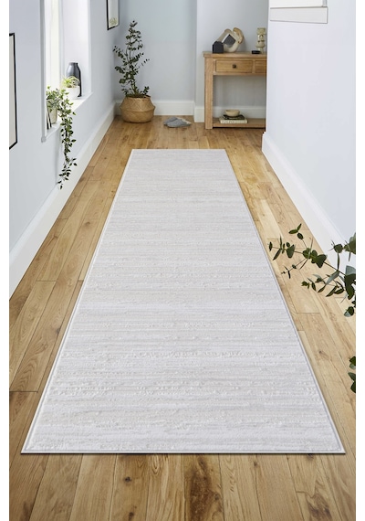 Dokuma Salon Halısı Mutfak Halısı Özel Kesim Kolay Temizlenebilir Jüt İskandinav Modern Halı Krem