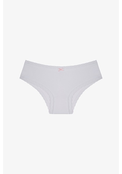 Penti Daily Lace3'lü Pamuklu Bej Hipster Külot