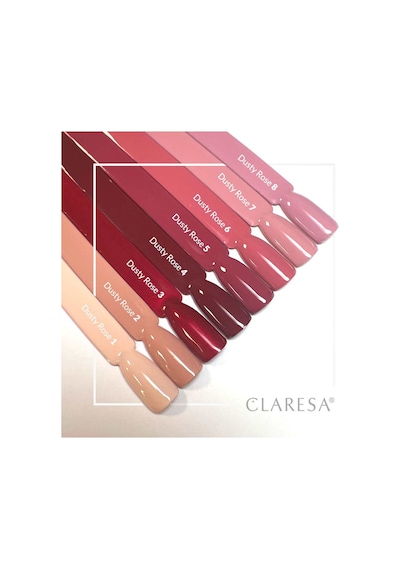 Claresa Kalıcı Oje Parıltılı Gül Kırmızı 03 5gr