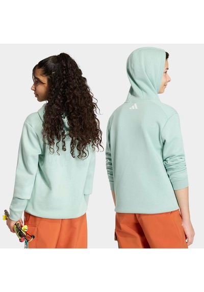 Adidas Minecraft Terrex Çocuk Yeşil Sweatshirt Kv6480