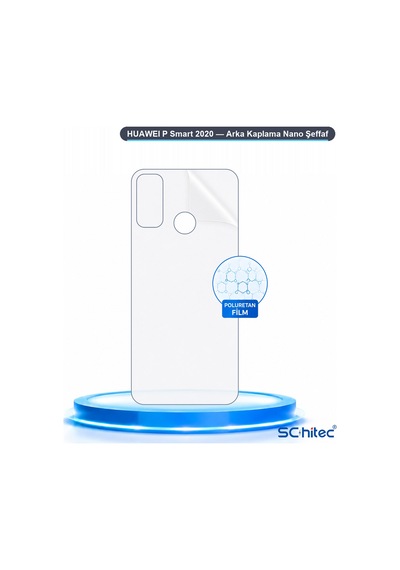 Huaweı P Smart 2020 Uyumlu Arka Yüzey Hidrojel Koruyucu Film