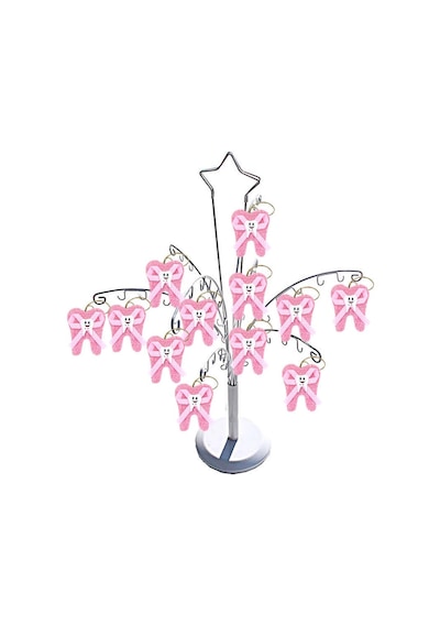 Diş Figürlü Çanta - Pembe - 12 Adet Pembe