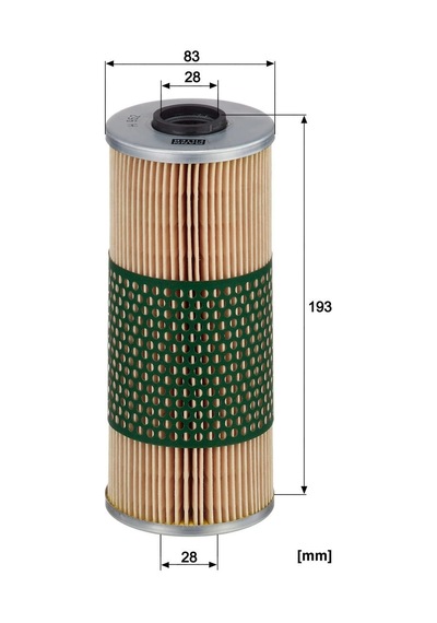 H 952 X - Yağ Filtresi - Mann Fılter