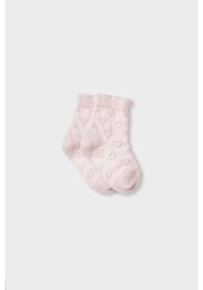 Babycosy Organic Wear Csyc1009 Bebek 6'lı Çorap %100 Organik Pamuk Bebek - Yenidoğan - Csyc1009 Karışık