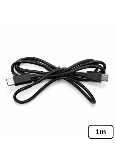 Type C To Mikro Micro Usb Şarj Ve Data Ara Kablosu 1 Metre
