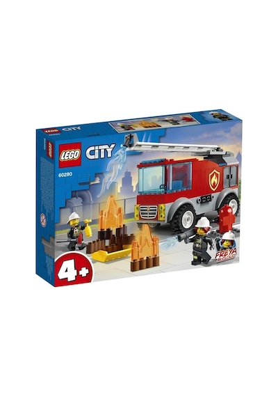 LEGO® City 60280 Merdivenli İtfaiye Kamyonu 88 Parça
