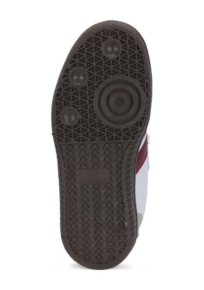 Slazenger Dolphın I Unisex Çocuk Cırt Cırtlı Beyaz / Bordo Günlük Spor Ayakkabısı