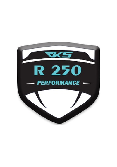 Rks R250 Logolu 3d Kabartmalı Siperlik Camı Sticker 4