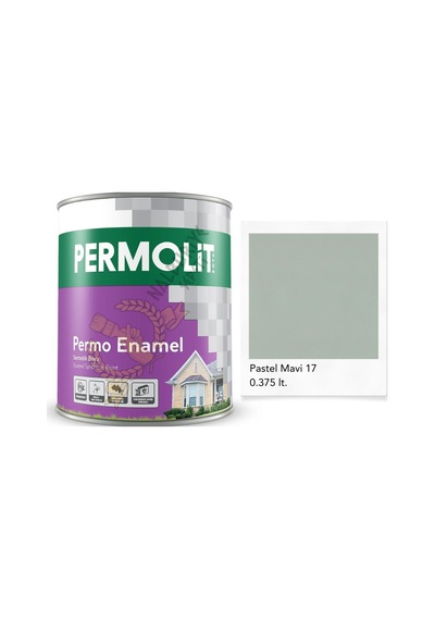 Permolit Enamel Sentetik Yağlı Boya Pastel Mavi 0.375 Lt. 350 ML
